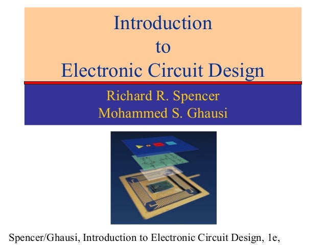 introduction to electronic circuit design model